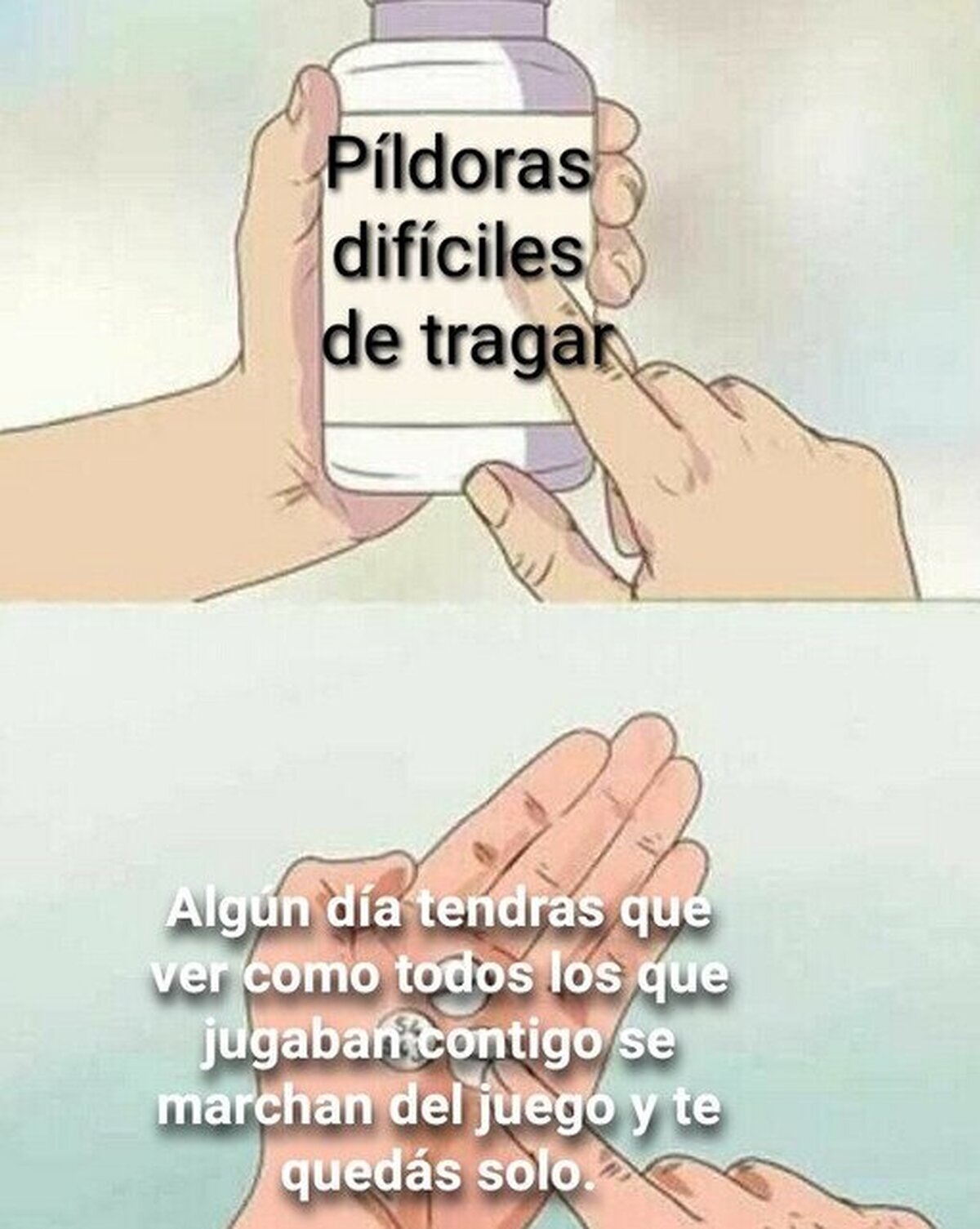 O verlos jugar sin ti