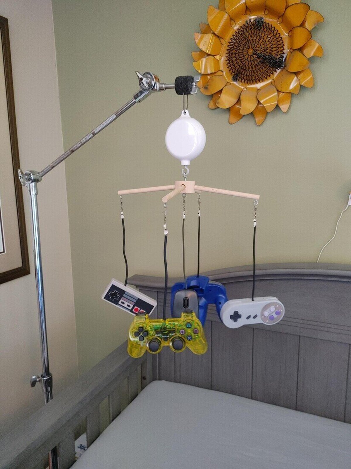 Perfecto para calmar a un bebé gamer
