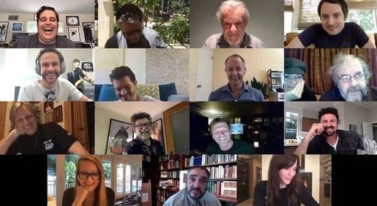 Hace un año podíamos disfrutar del maravilloso reencuentro online del cast de “El Señor de los Anillos”