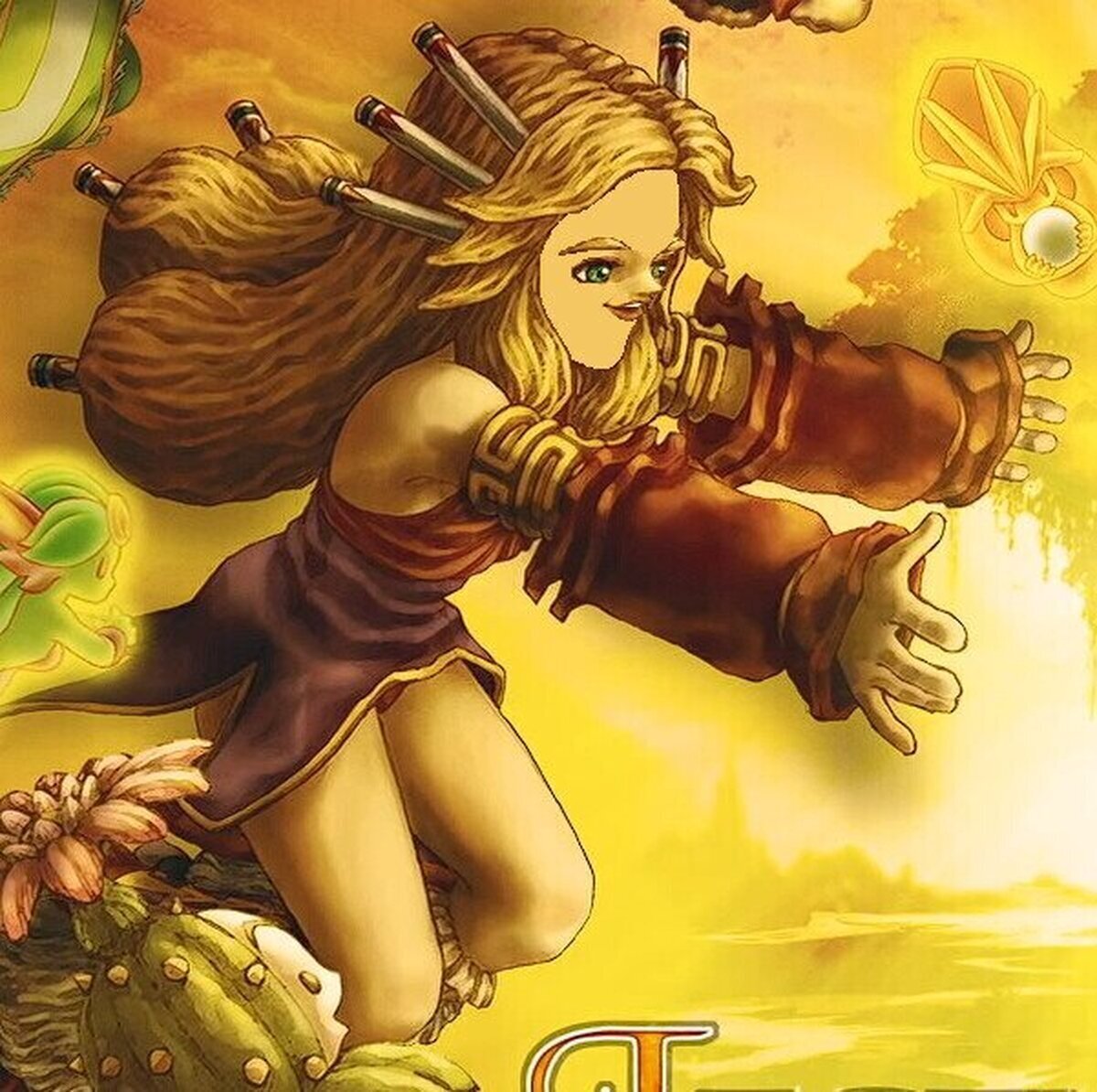 Algo está mal en la portada de Legend of Mana