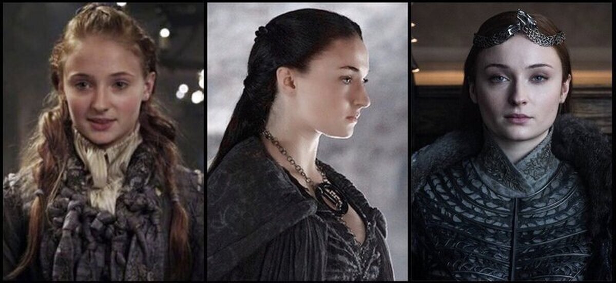 “Mi piel se ha convertido en porcelana, en marfil, en acero”Sansa Stark