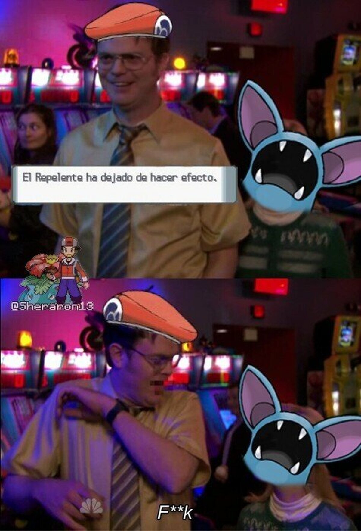 Maldita sea cuando se acaba el repelente