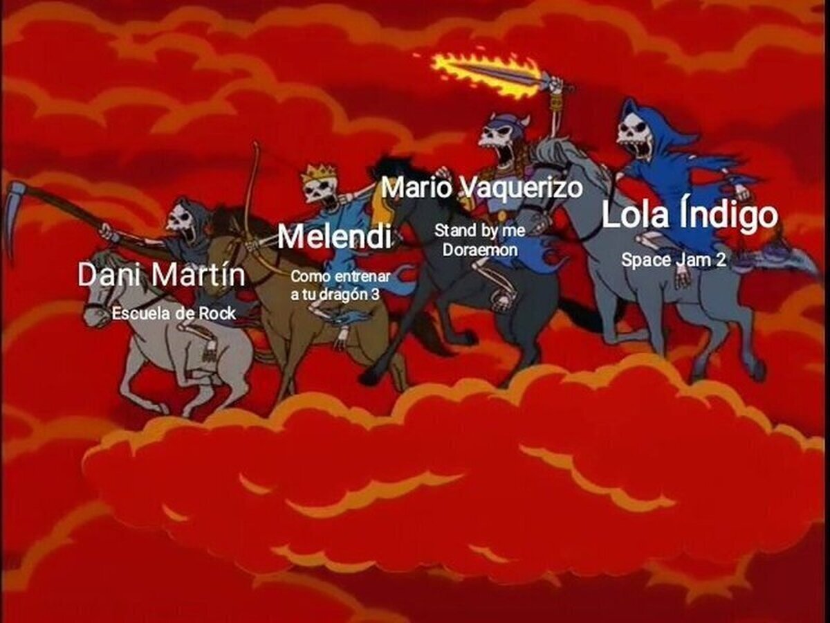 Arrepentíos de vuestros pecados, ya están aquí los 4 Jinetes del Apocalipsis