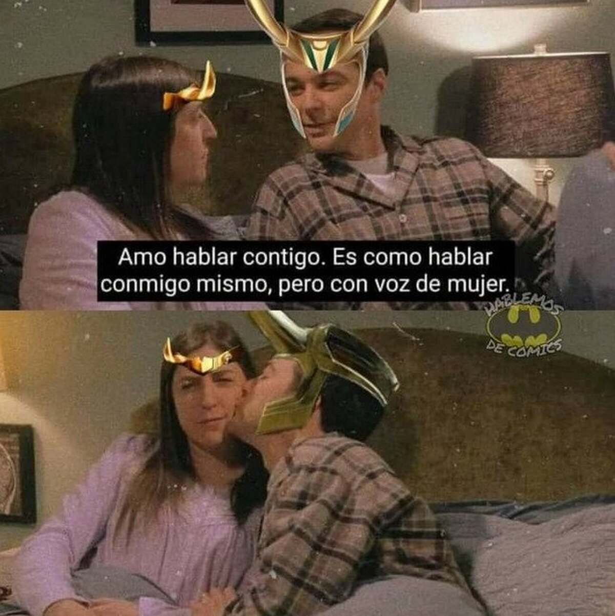 La historia de amor entre #Loki y #Sylvie