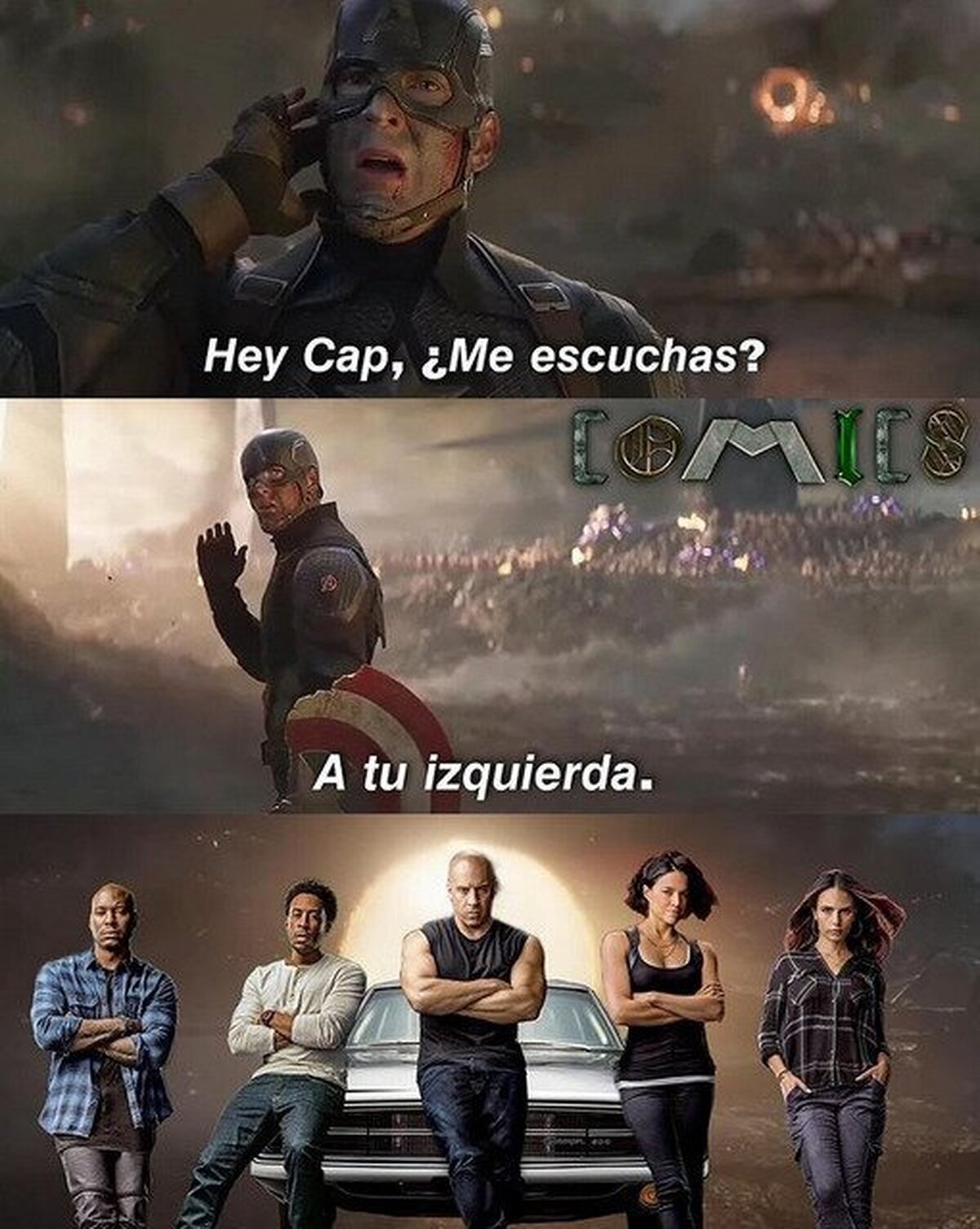 No necesitas del guantelete del infinito cuándo tienes familia.