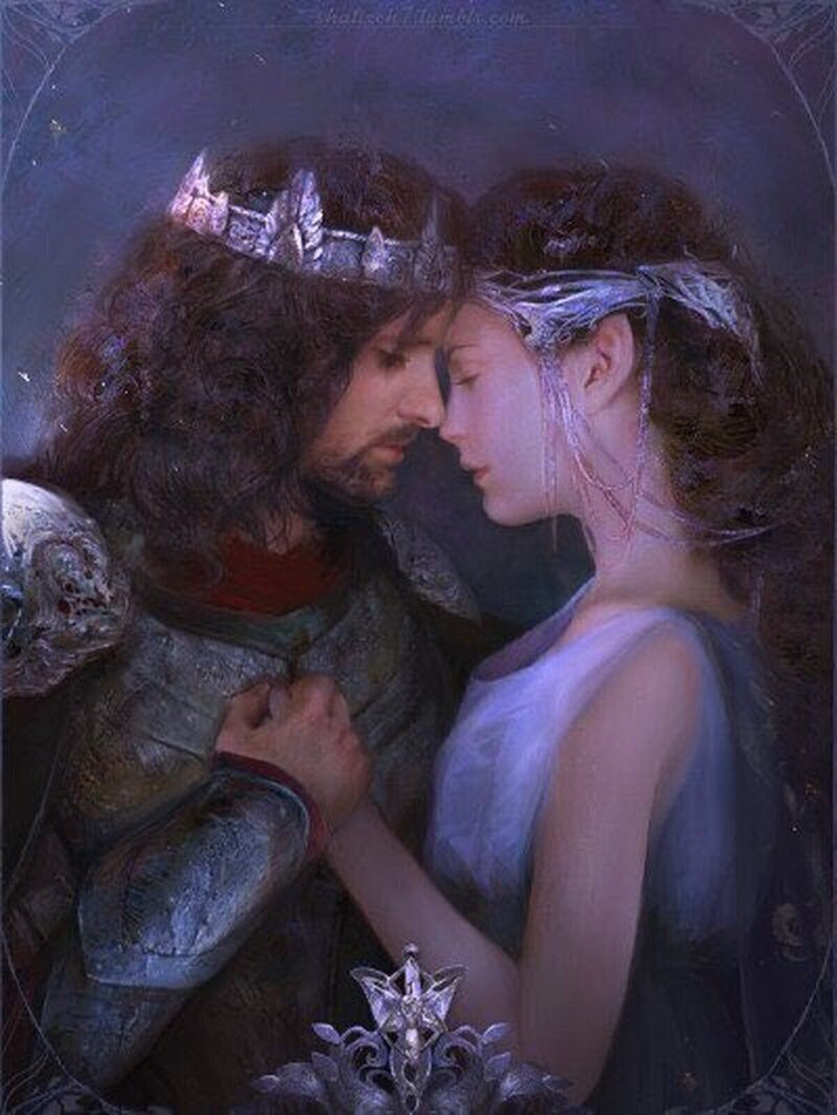Tal día como hoy, Aragorn y Arwen se casan. Año 3019 Tercera Edad