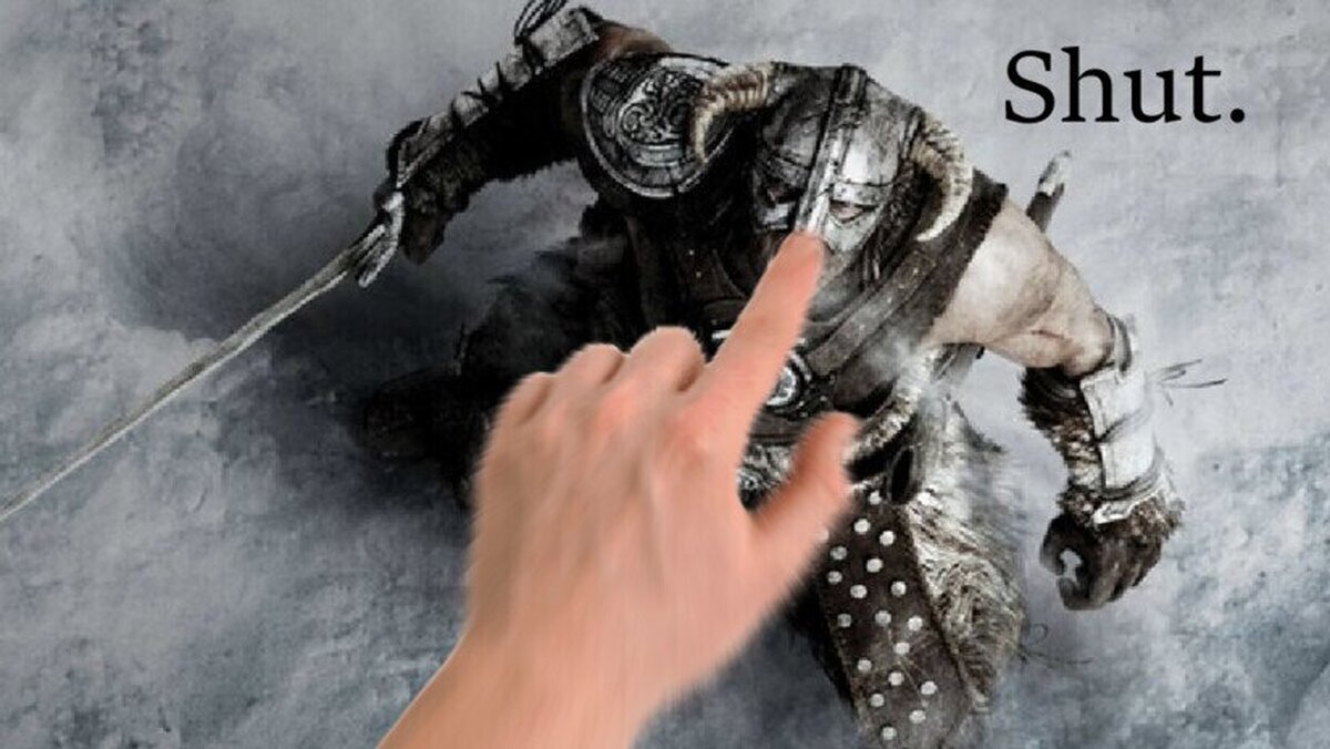 Cuando presentan otro port de Skyrim