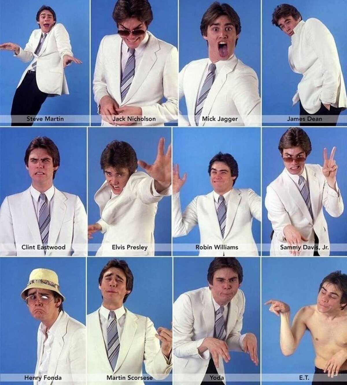Las expresiones de Jim Carrey