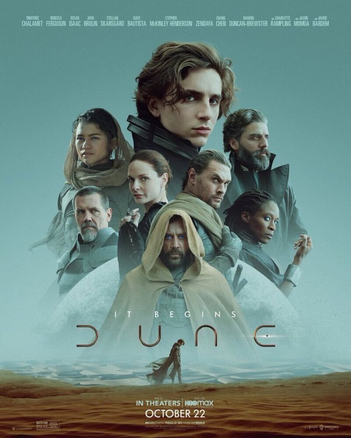 Recién salido del horno, el nuevo y fantástico póster oficial de Dune