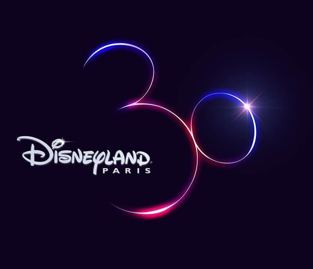 La genialidad de Disneyland París en su logo del 30 aniversario. Puedes ver a Mickey o el 30.¿Qué viste primero?