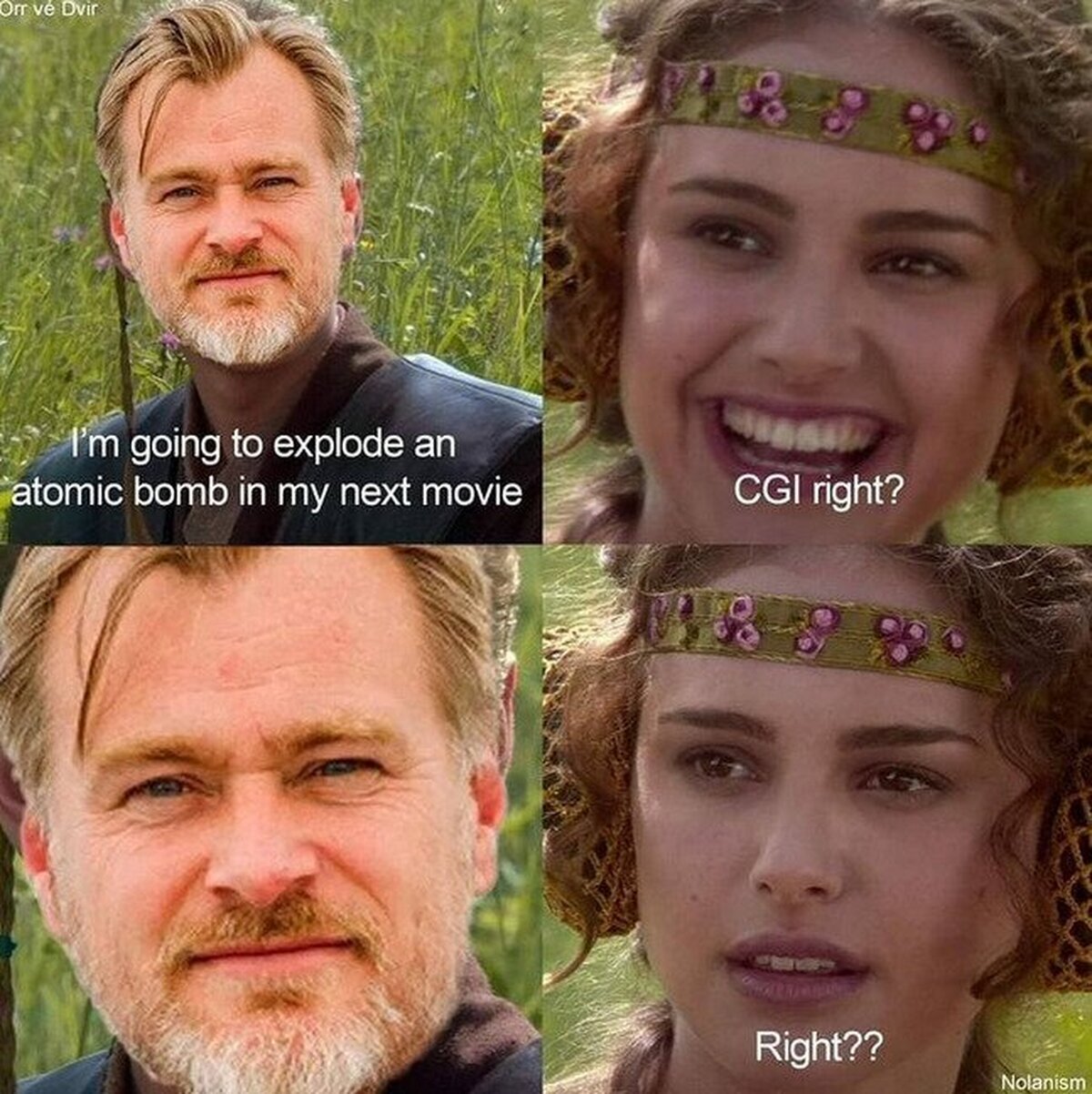 Nolan es un loquillo