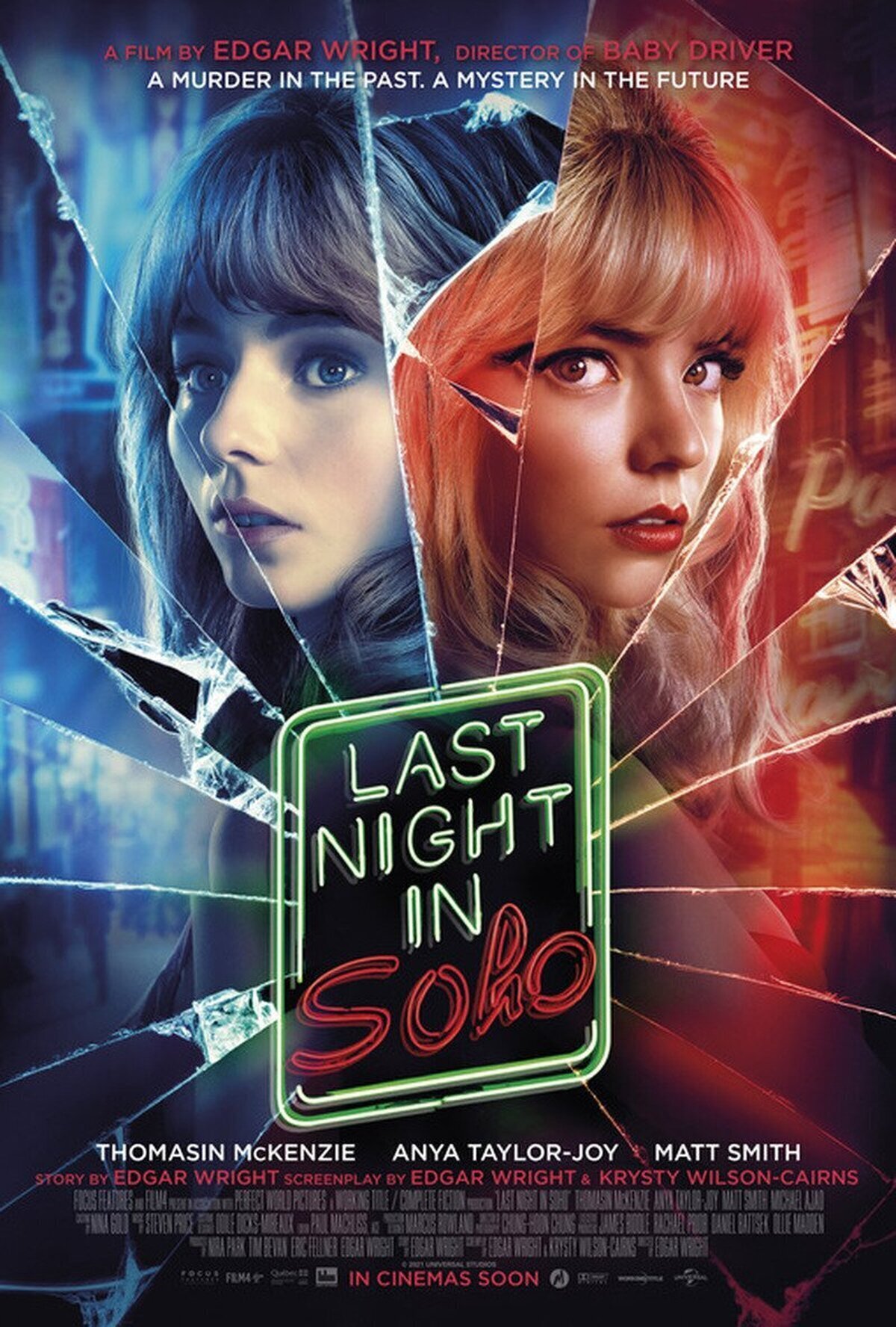 Nuevos poster de Last Night in Soho¿Le tenéis ganas?