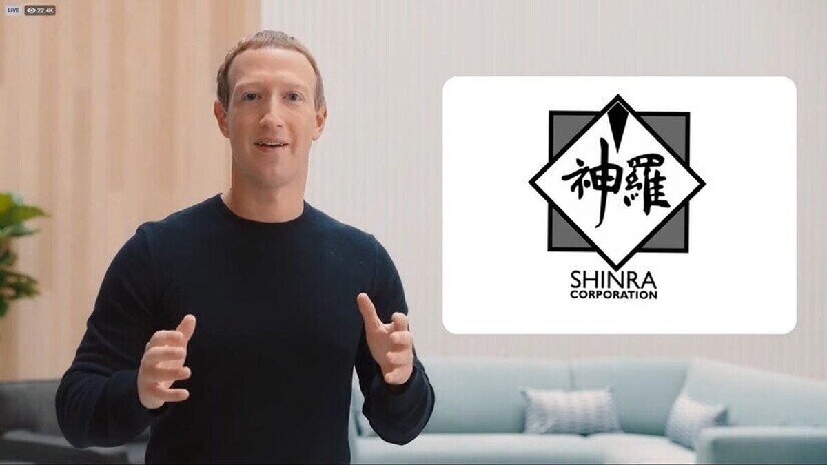 Facebook is now Shinra Corporation