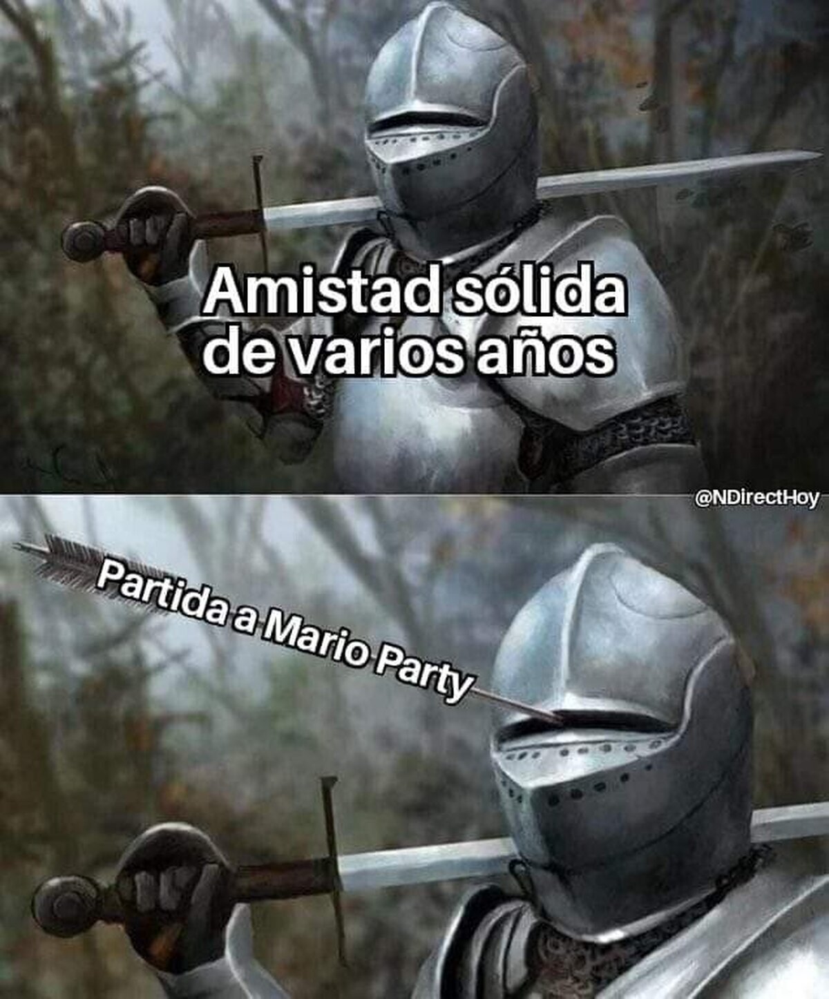 Maldición mi amistad