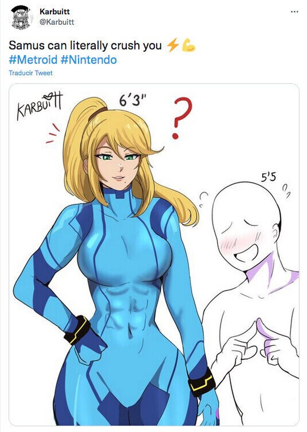 Samus te puede aplastar