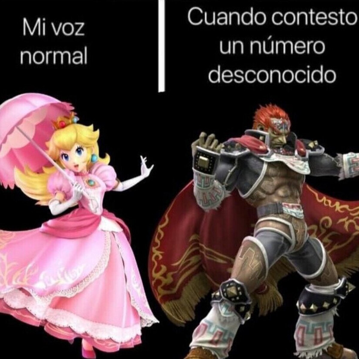 Y al revés cuando veo a mi crush.