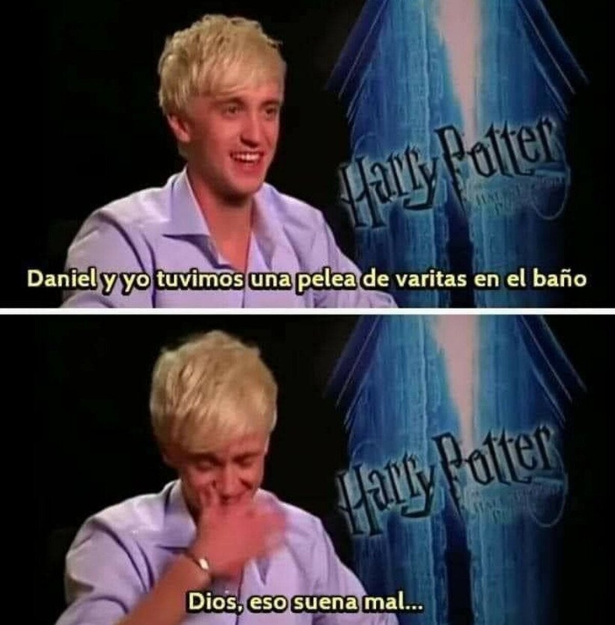 #TomFelton metió la pata.