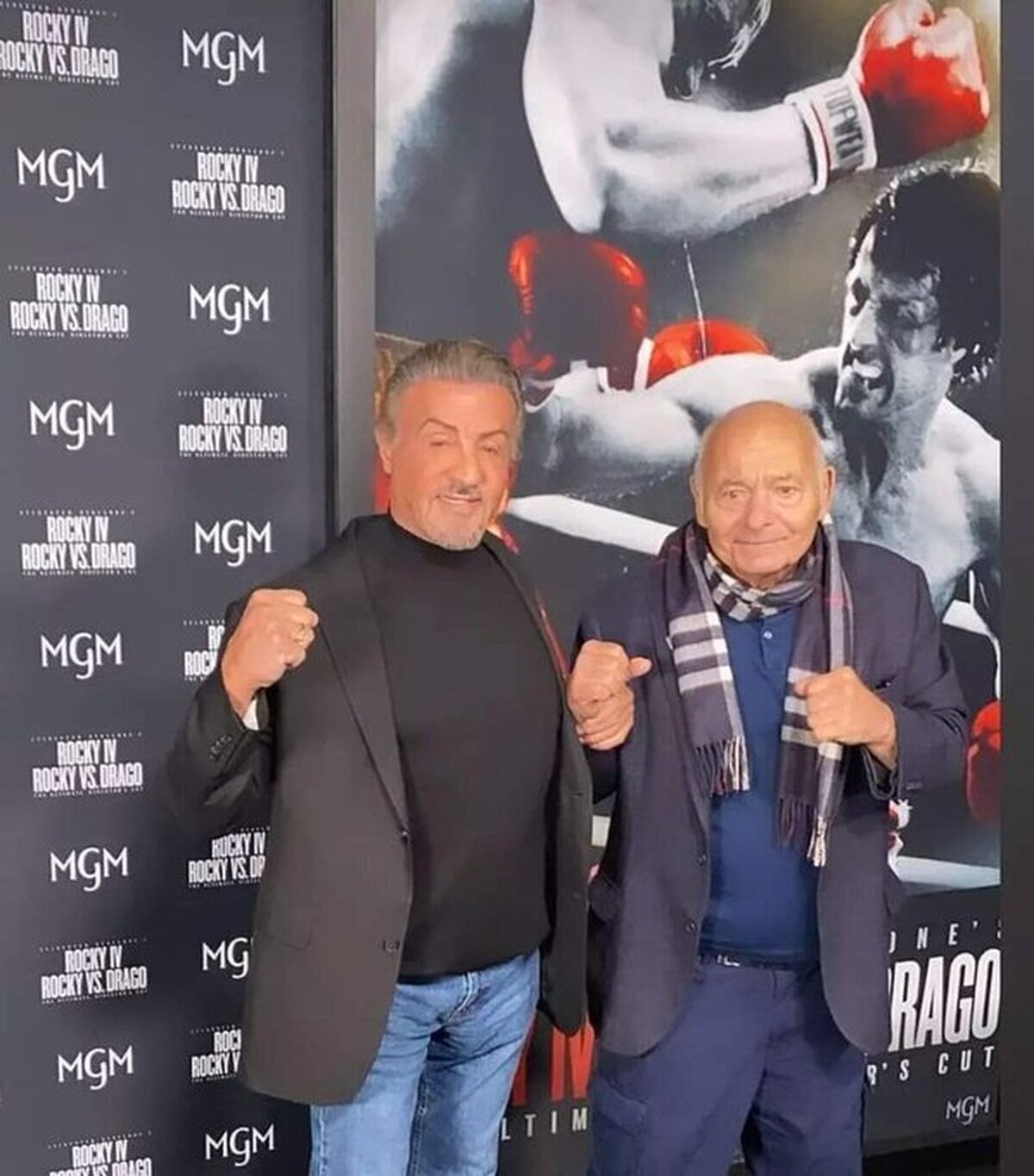 La foto del día!! Rocky y Paulie