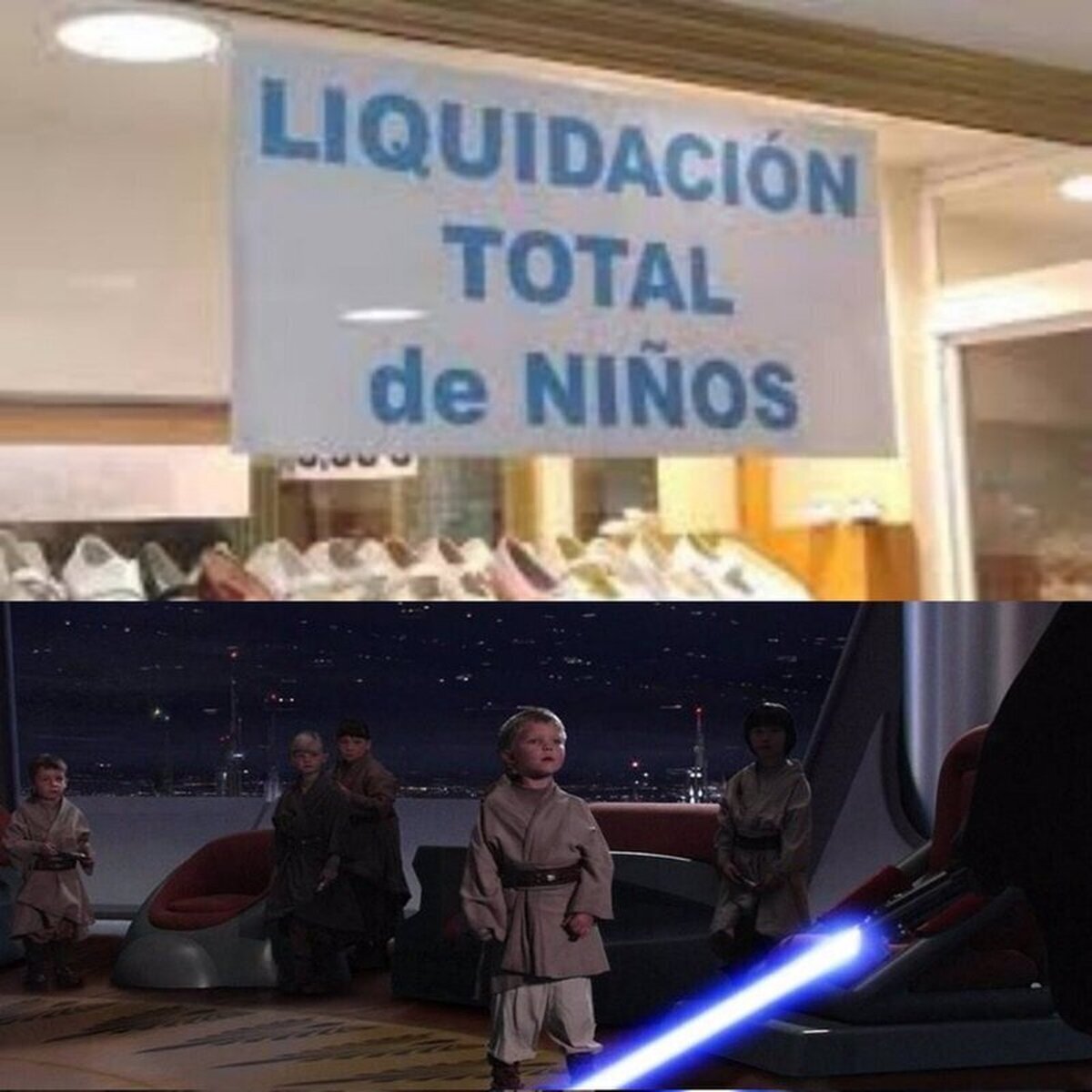 Los carteles de algunas tiendas son de traca...
