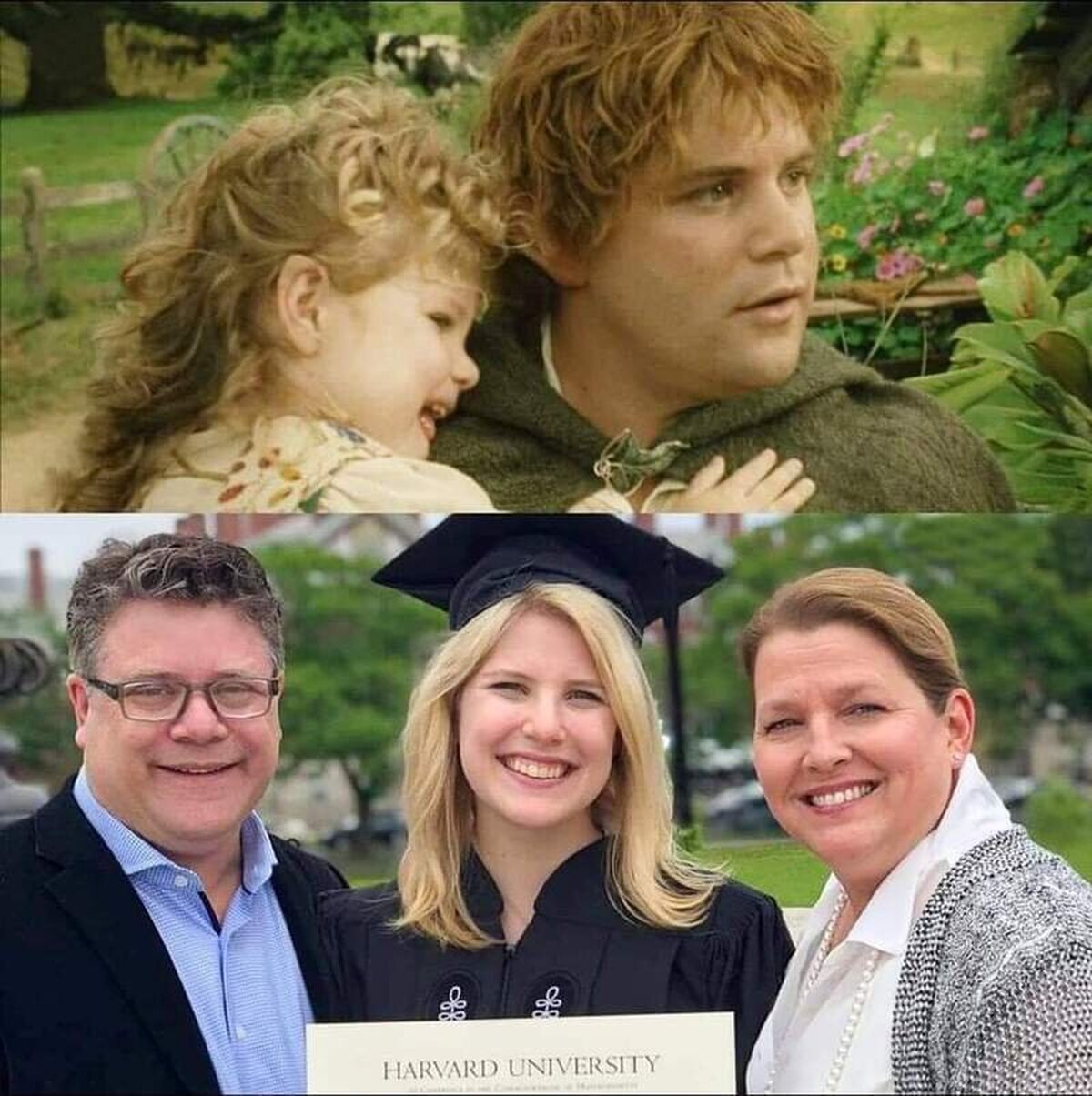 ¡Ali Astin, la hija de Sean Astin nuestro querido Sam en El Señor de los Anillos, cumple hoy 25 años! ¡Muchas felicidades! 