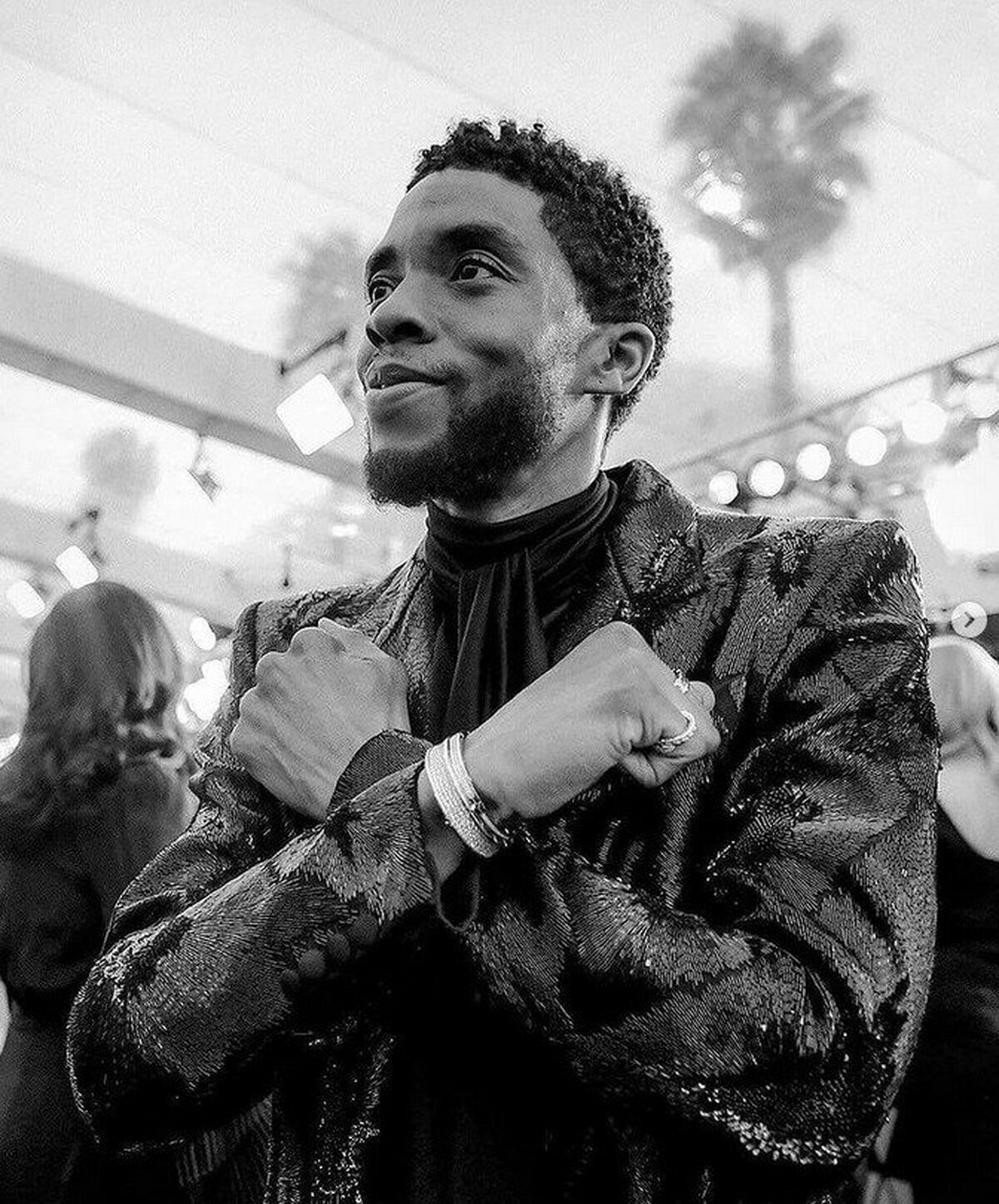 Hoy el rey #ChadwickBoseman estaría cumpliendo 45 años. #WakandaForever hasta el cielo