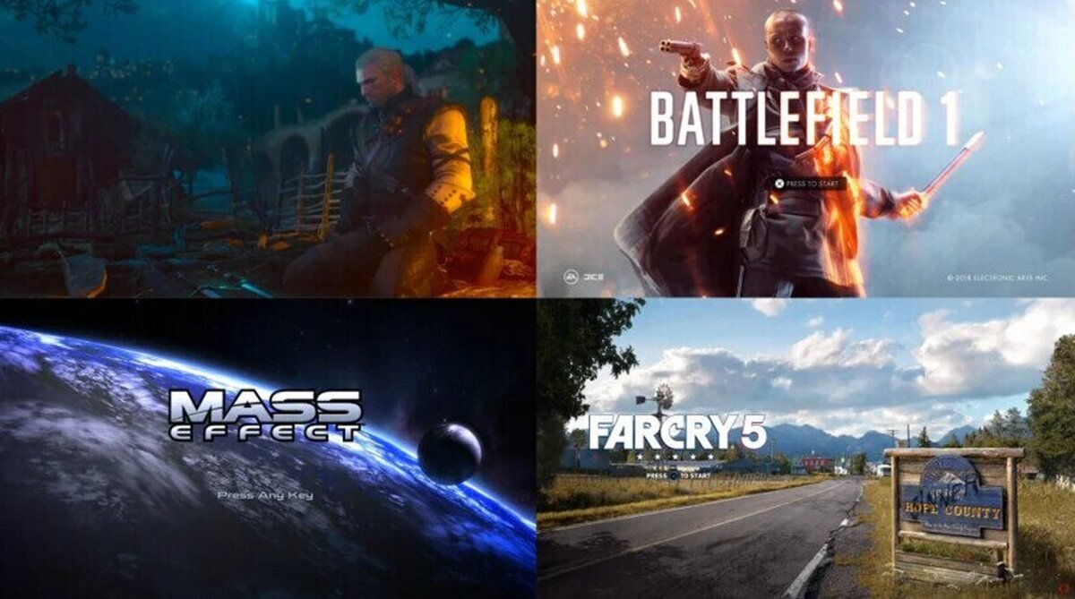 Los 4 jinetes de poner el juego solo para escuchar la música del menú