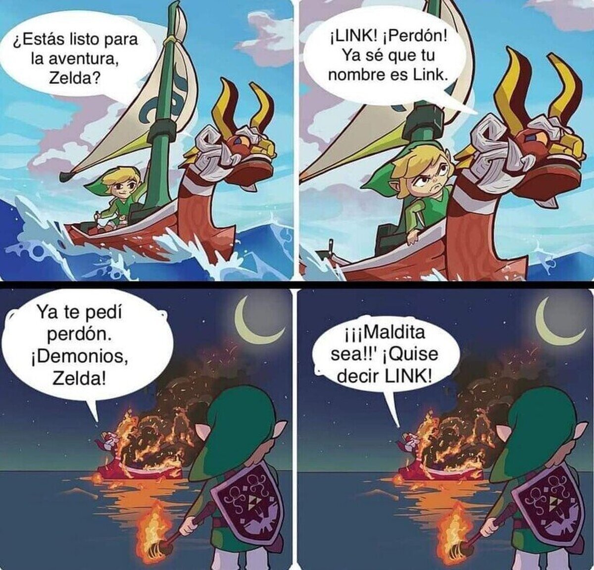 Fue mala idea bromear de ello