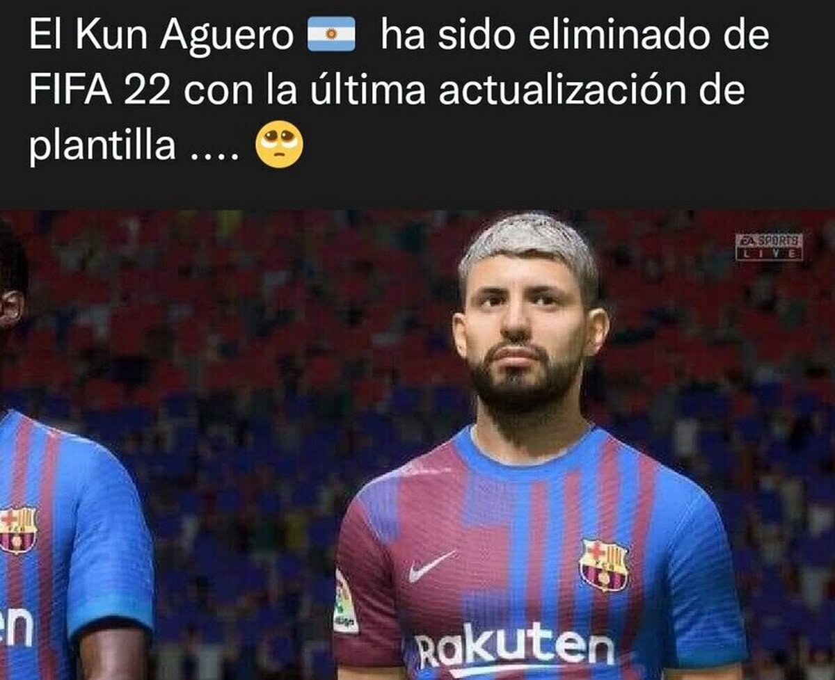 Me parece una falta de respeto , el kun no perdió su posición en el FIFA, EL FIFA PERDIO AL KUN