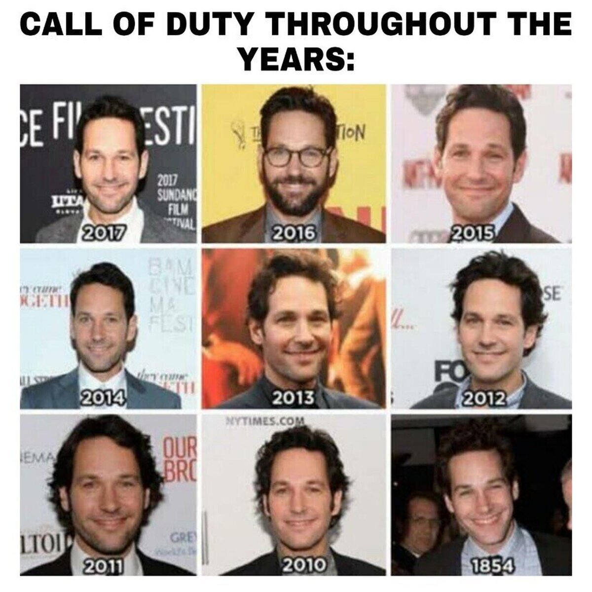 Call of Duty a lo largo de los años