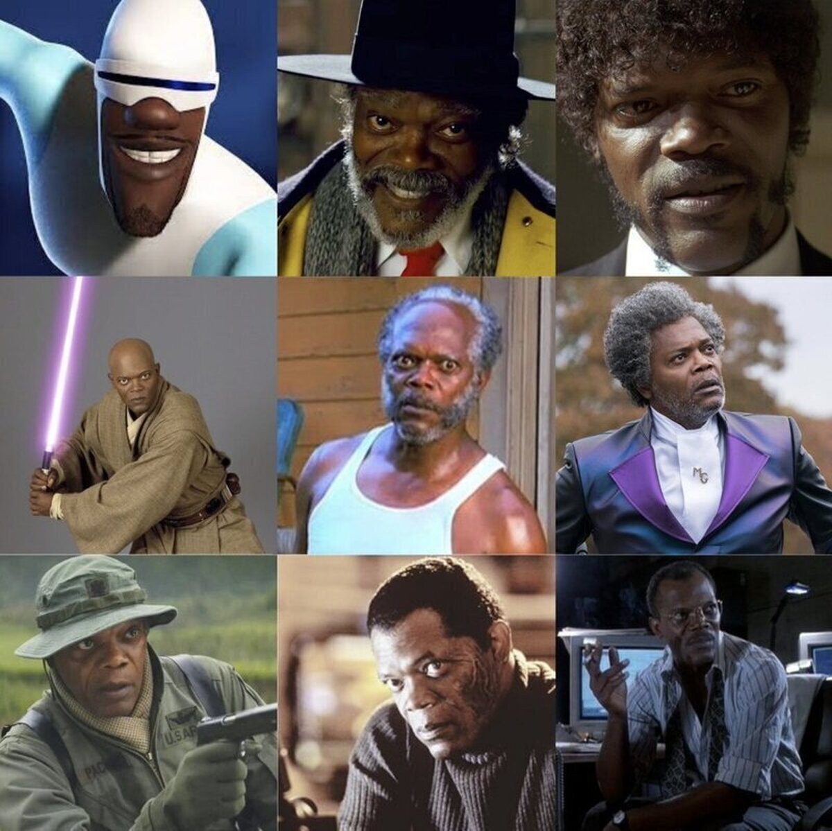 "Johnny Depp es el actor más camaleónico del mundo"*Samuel L. Jackson: Sujétame el cubata* 