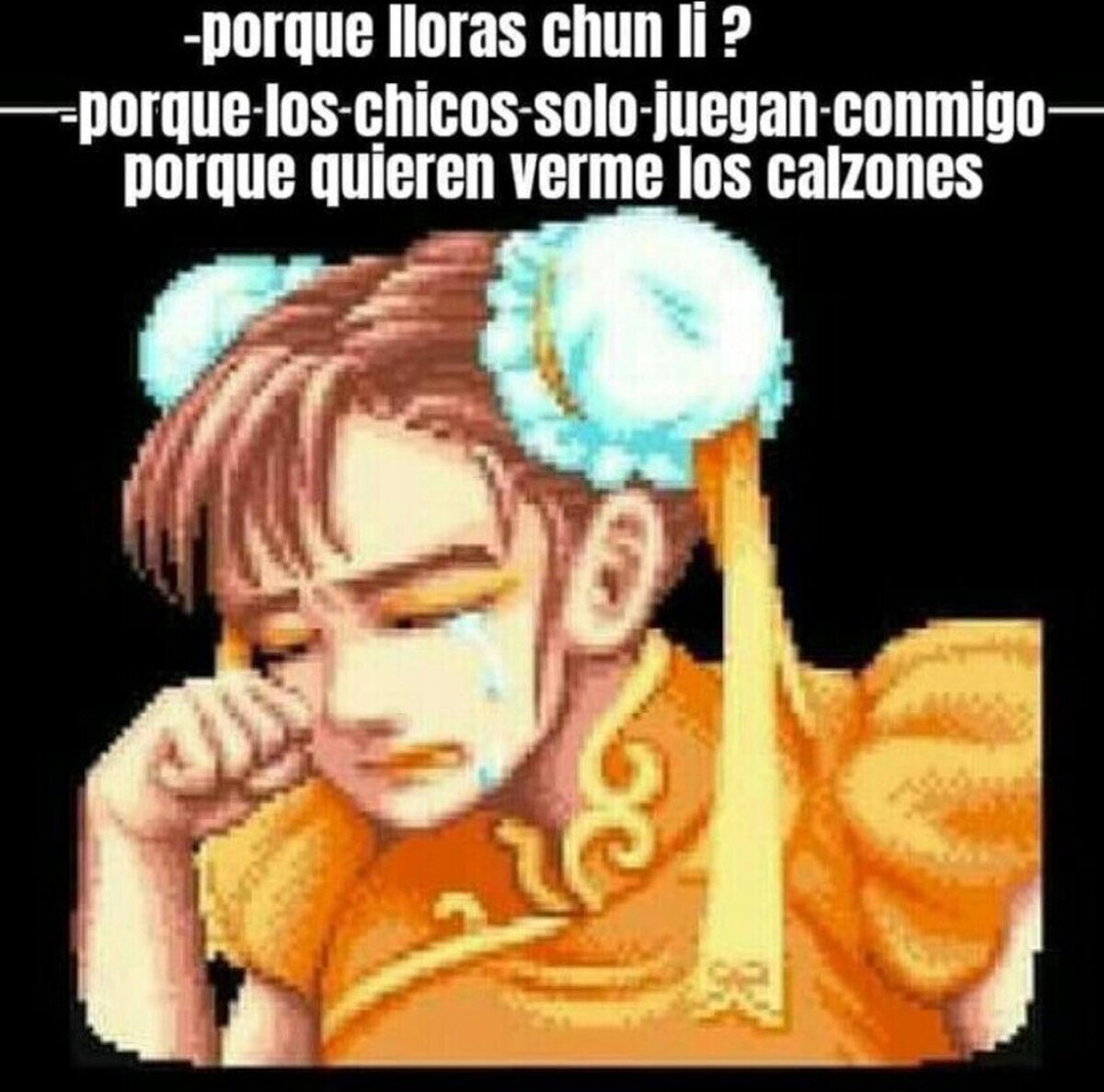 No hombre no...
