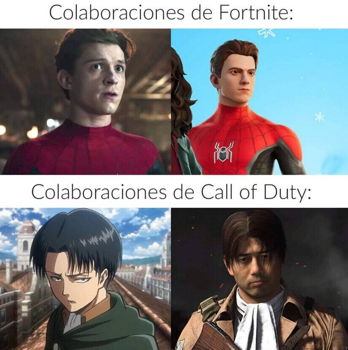 Diferencias entre colaboraciones