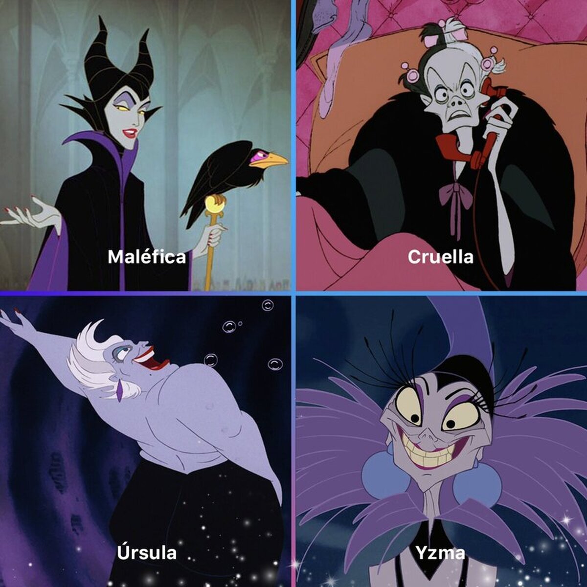 Las llamaron villanas porque divas supremas era demasiado largo. ¿Quién siempre en tu equipo?