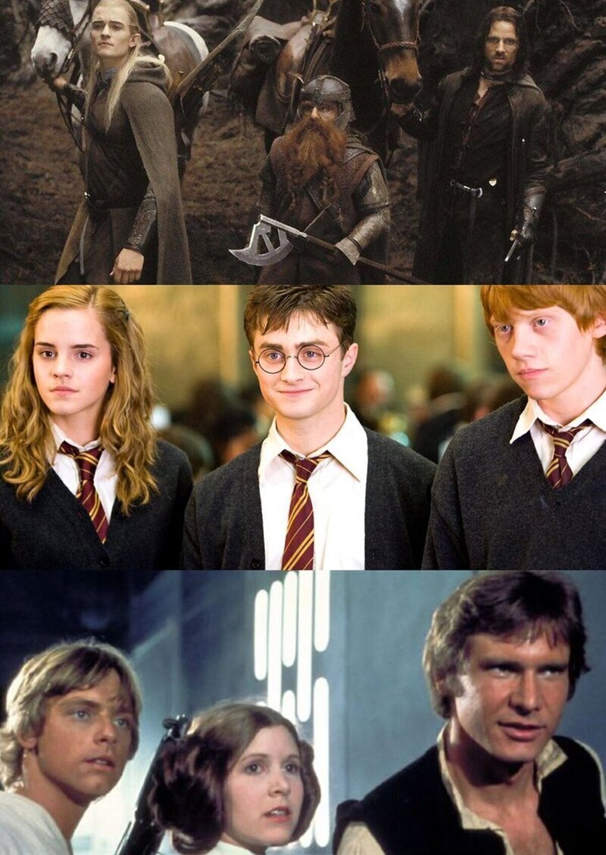 Solo os podéis quedar con un trio 