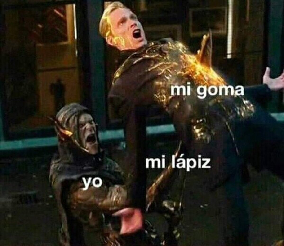 Lo hacía sin motivo aparente