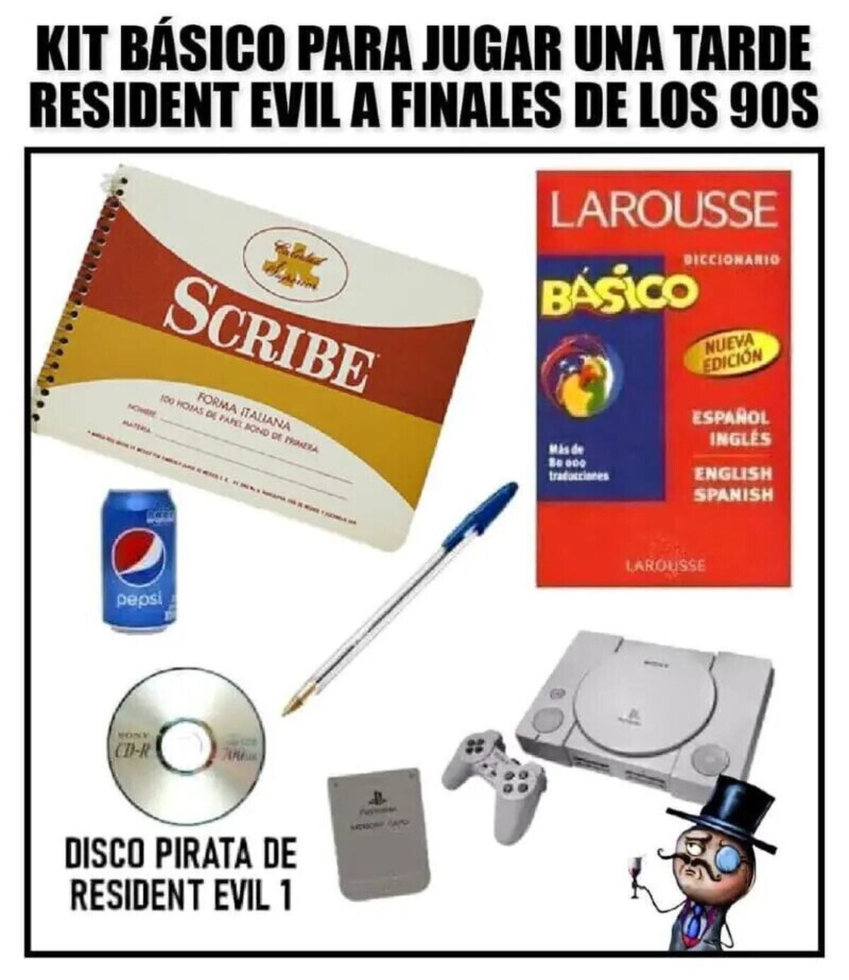 Recuerditos de la infancia de un noventero