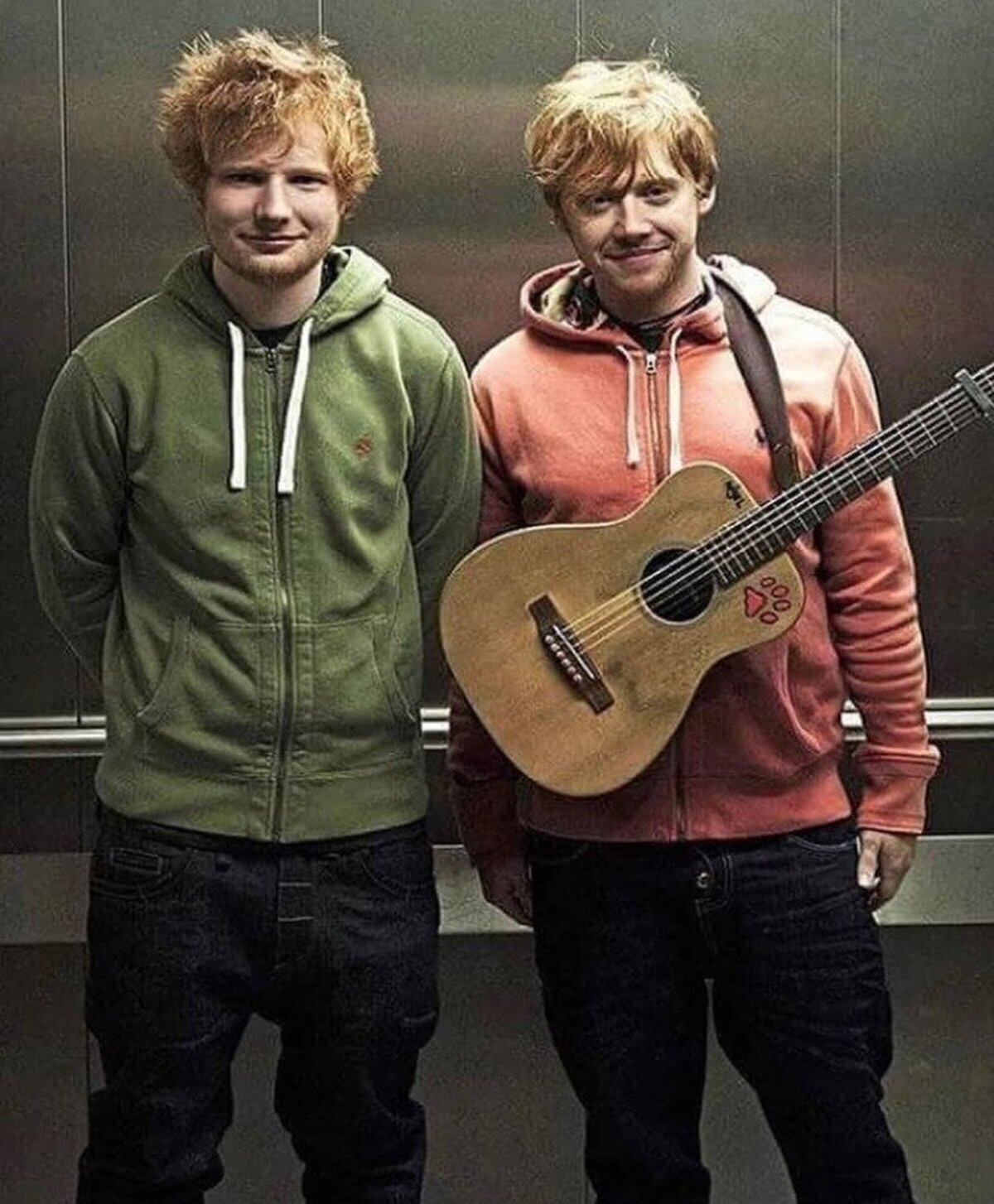 Ed Sheeran y Rupert Grint están aquí para ayudarte con tu lunes pero, ¿quién es quién?