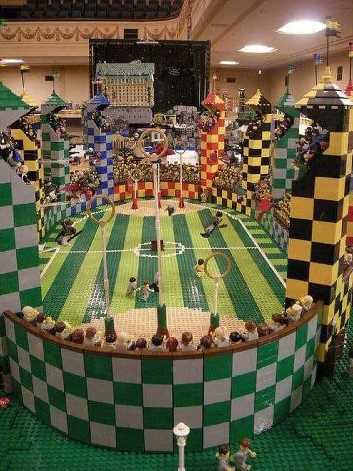 Campo de quidditch lego on sale