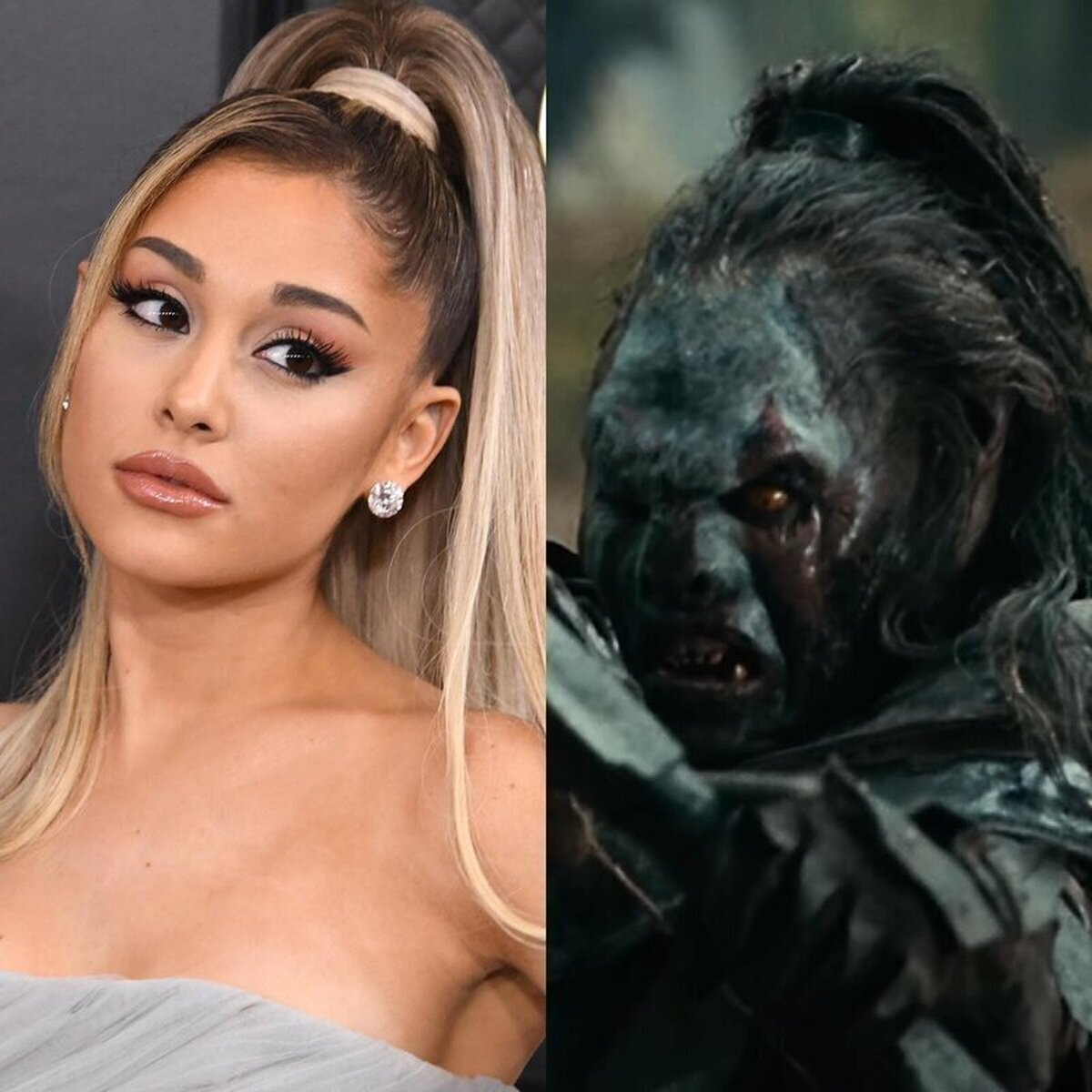 Como olvidar cuando Ariana Grande hizo un cameo en El Señor de los Anillos