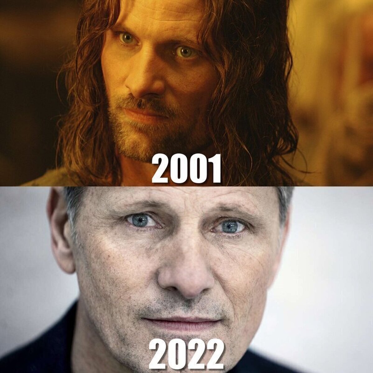 Viggo Mortensen tiene ahora la misma edad que tenía Sir Ian McKellen cuando interpretó a Gandalf en El Señor de los Anillos