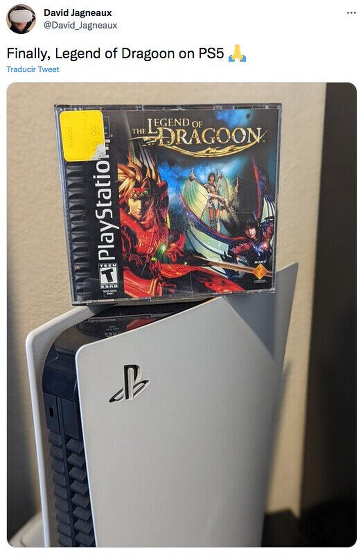 Por fin Legend of Dragoon en PS5