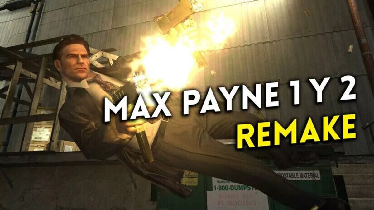 Acaban de anunciar los remakes de Max Payne 1 y 2, a cargo de Remedy