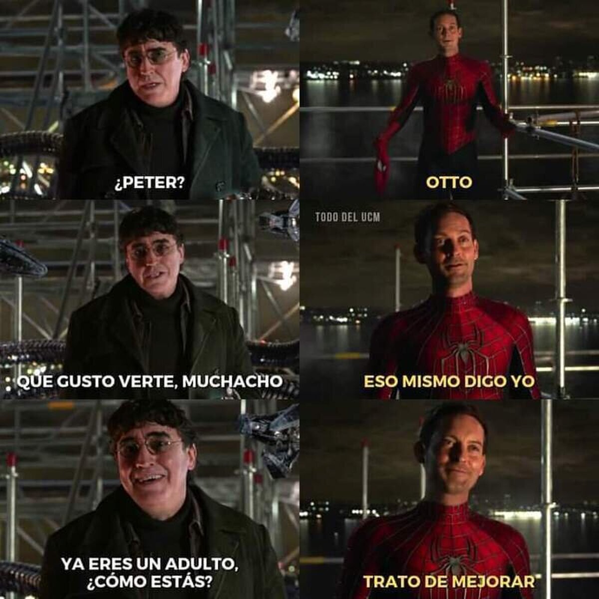 Alfred Molina reveló que lloró cuando vió el reencuentro del #SpiderMan de Tobey Maguire con su #DocOck ?#SpiderManNoWayHome 