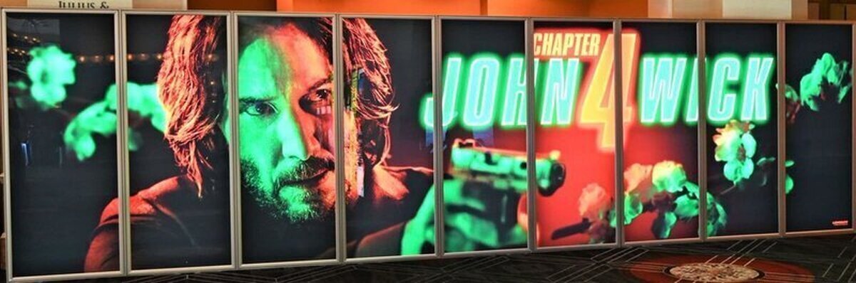 Primer Arte Promocional de JOHN WICK 4 desde la Cinema Con 
