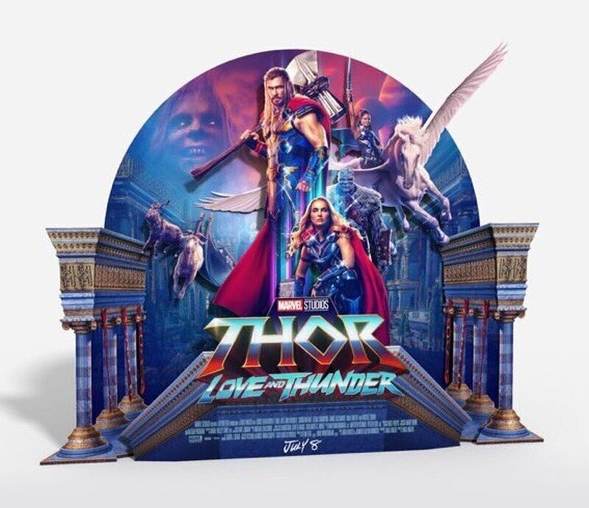 Así se verá el stand de Thor Love and Thunder 