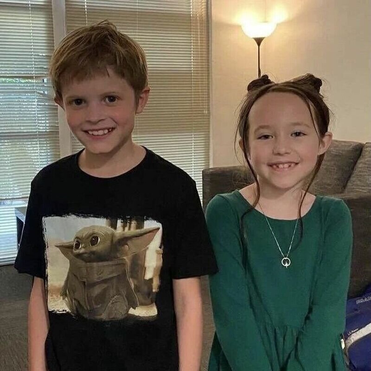 MINI LUKE Y MINI LEIA ❤️#ObiWan 