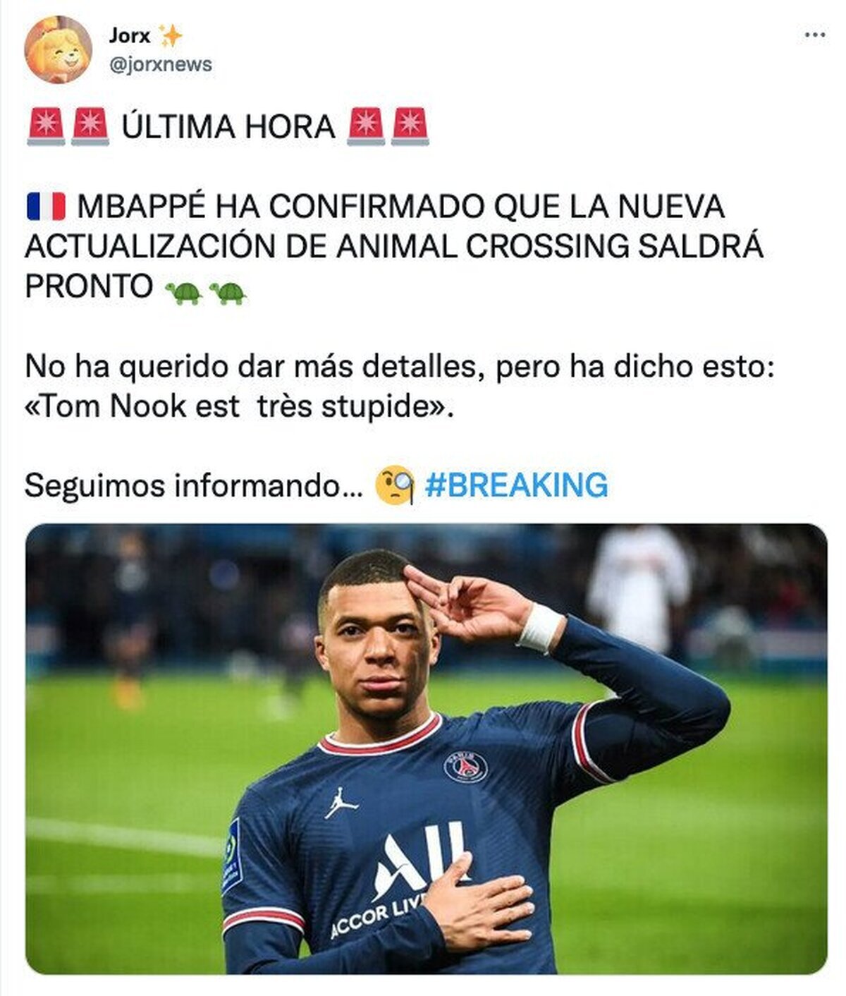 La noticia que estaba esperando