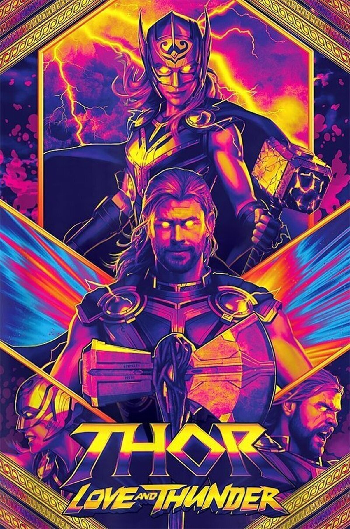 ¡Nuevo póster promocional de Thor: Love and Thunder! 