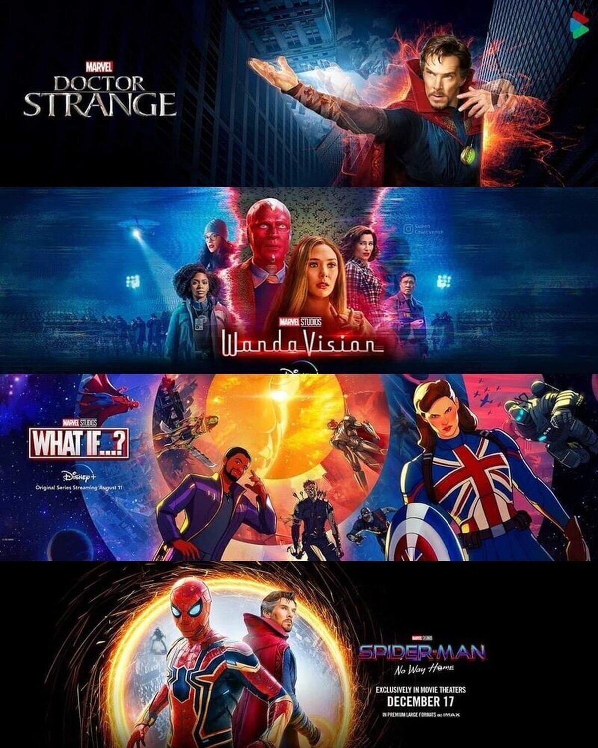 Las producciones que debes ver antes del estreno de #DoctorStrange in the Multiverse Of Madness