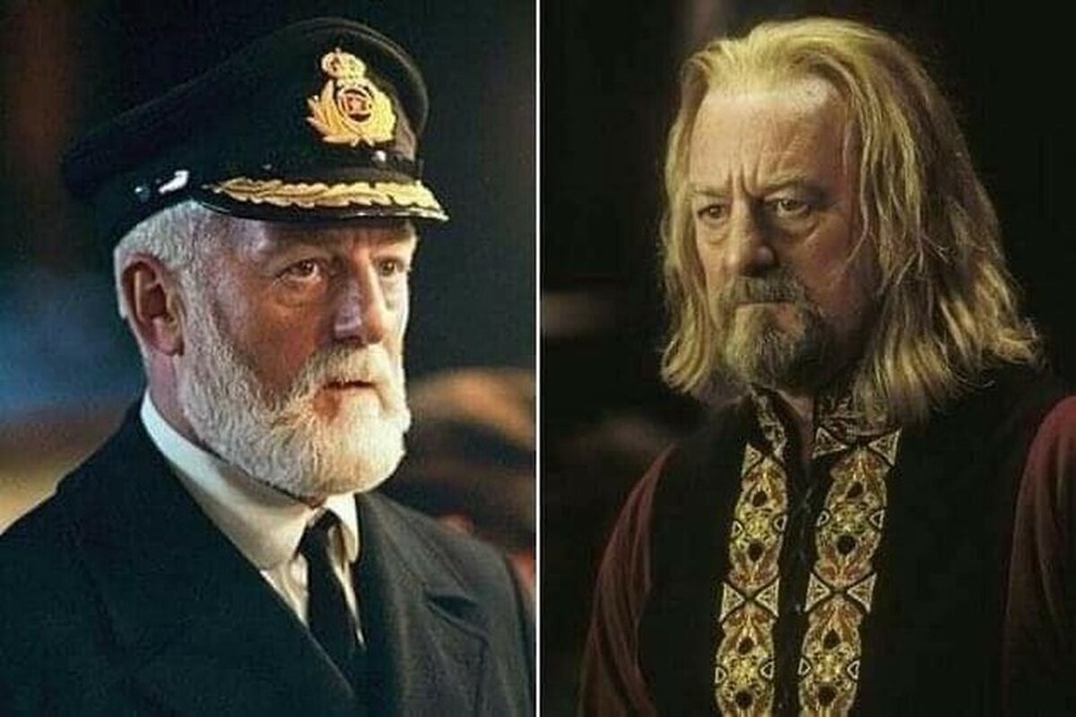 ¿Sabías qué Bernard Hill es el único actor que ha "muerto" en las dos producciones ganadoras de 11 Oscars? Por brucebatman007